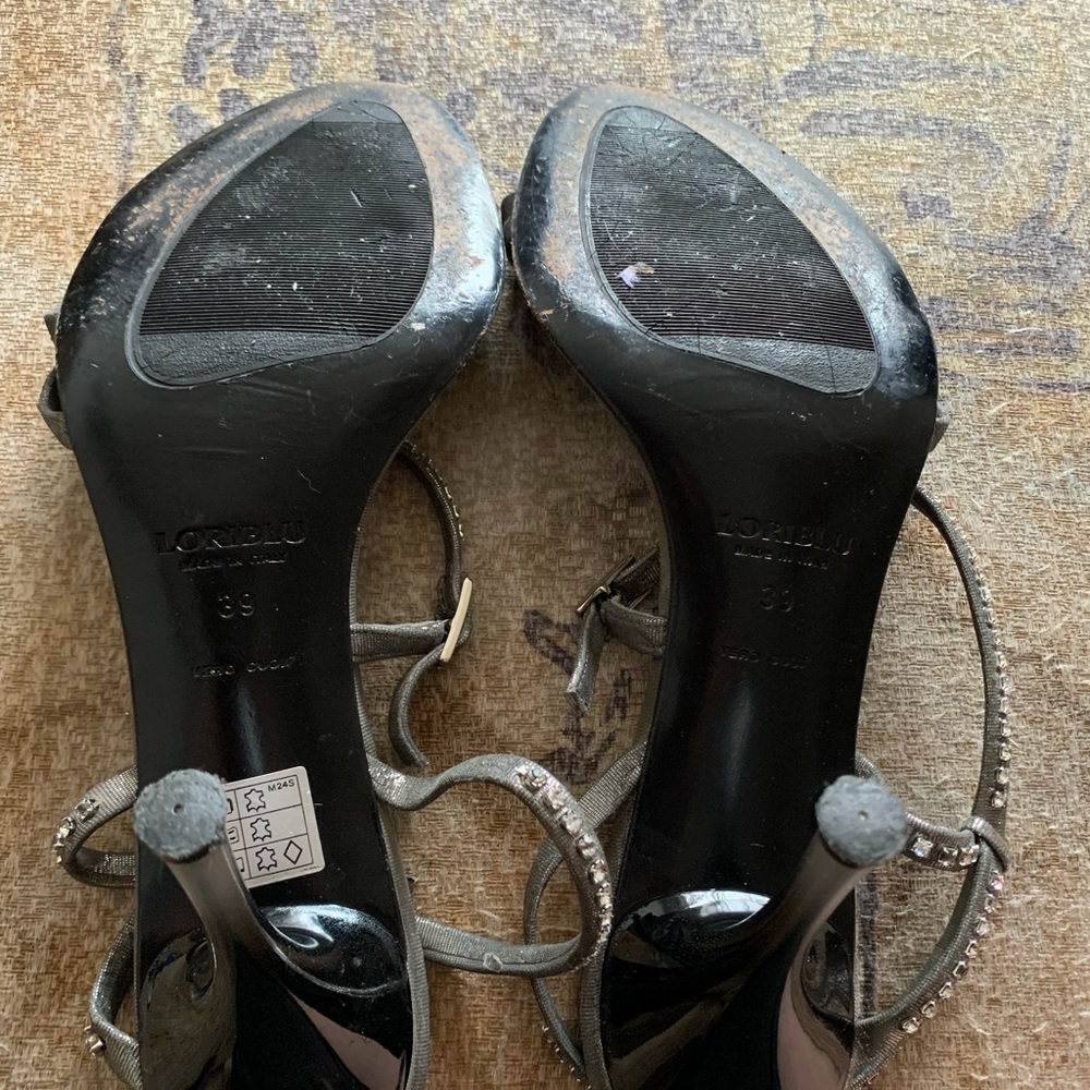Loriblu made In Italy crystal strap sandals size 39 - Picture 13 of 15